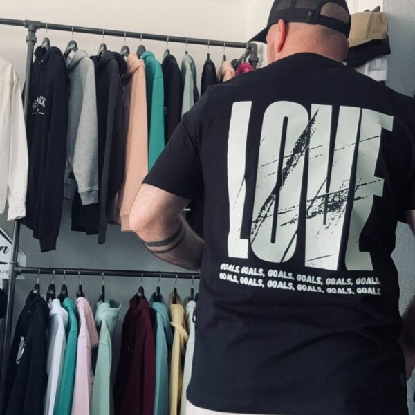 T-Shirt "LOVE GOALS" Heimatkicker