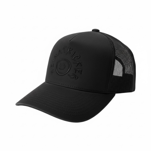 Cap "SMILIE" Trucker schwarz